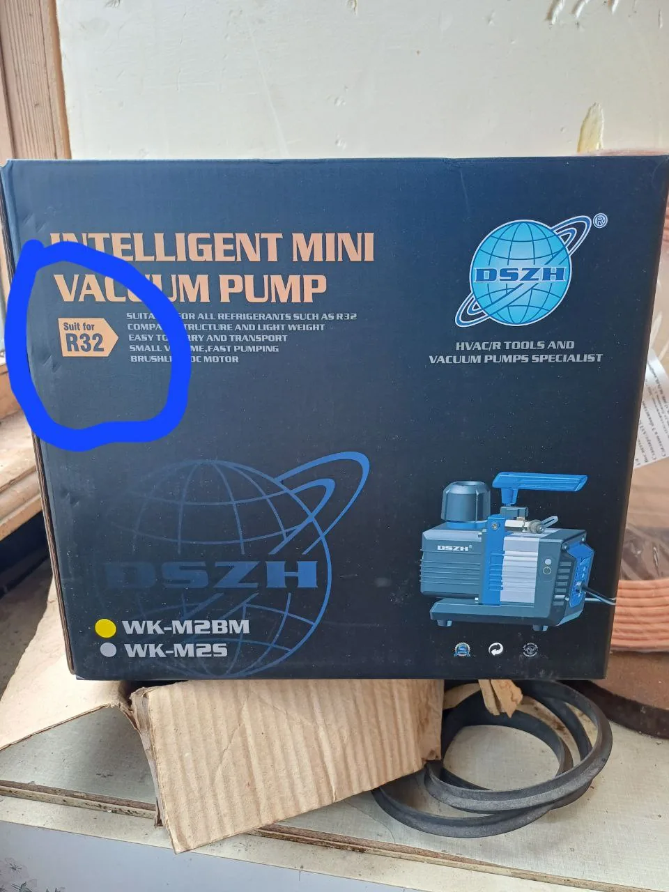 Вакуумный насос и инструмент HVAC для обслуживания и ремонта систем кондиционирования