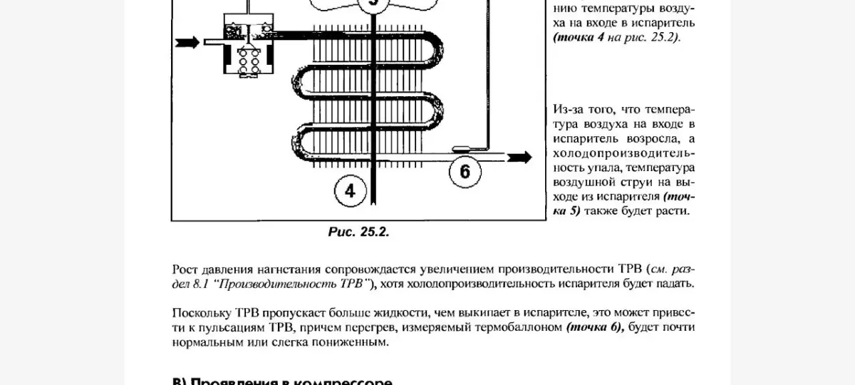 Фрагмент технического текста о температуре воздуха и производительности оборудования Фрагмент технического текста о температуре воздуха и производительности оборудования
